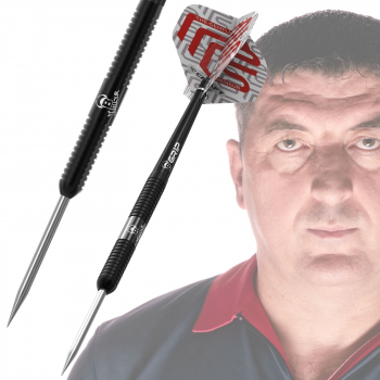 BULL'S Mensur Suljovic Black Edition Steeldarts