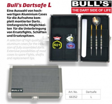 BULL'S Aluminium Koffer Dartsafe L