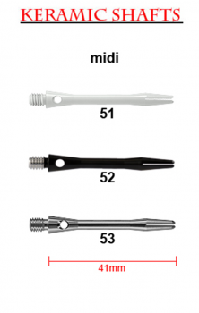 Harrows Keramic Schäfte - midi
