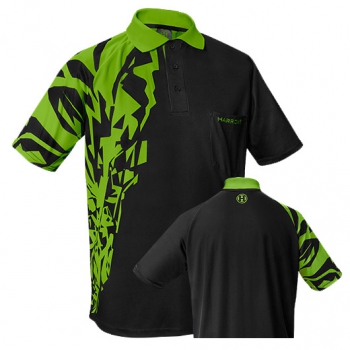 HARROWS Rapide Shirts "schwarz/grün"