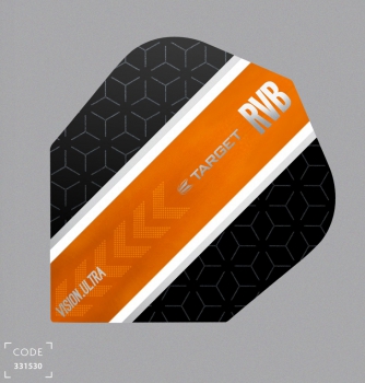 Target Raymond van Barneveld Vision Ultra - Orange-Schwarz - NO6