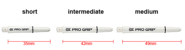 Target Pro Grip Shaft - white