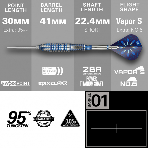 Target Phil Taylor Gx2 Swiss Point Steeldarts