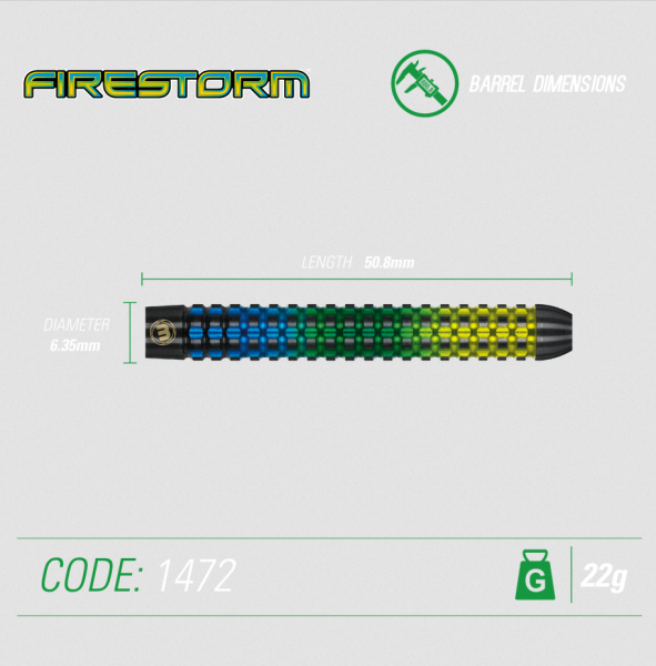 WINMAU Firestorm - Steeldarts