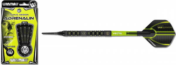 WINMAU MvG Adrenalin 90% - Softdarts