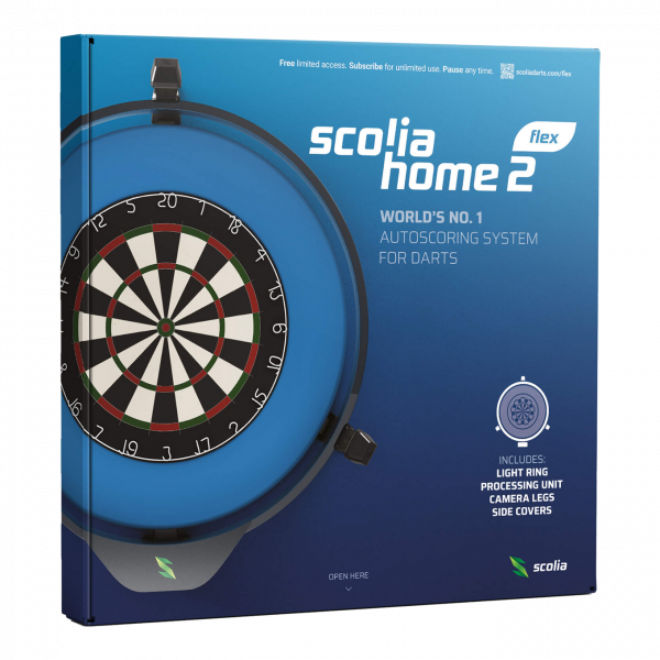 Scolia Home 2 FLEX - Electronic Score System mit Beleuchtungsring