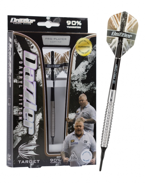 TARGET DARRYL FITTON 90% Tungsten Soft Tip Darts