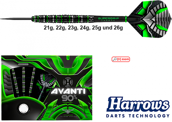 HARROWS Avanti 90% - Steeldarts