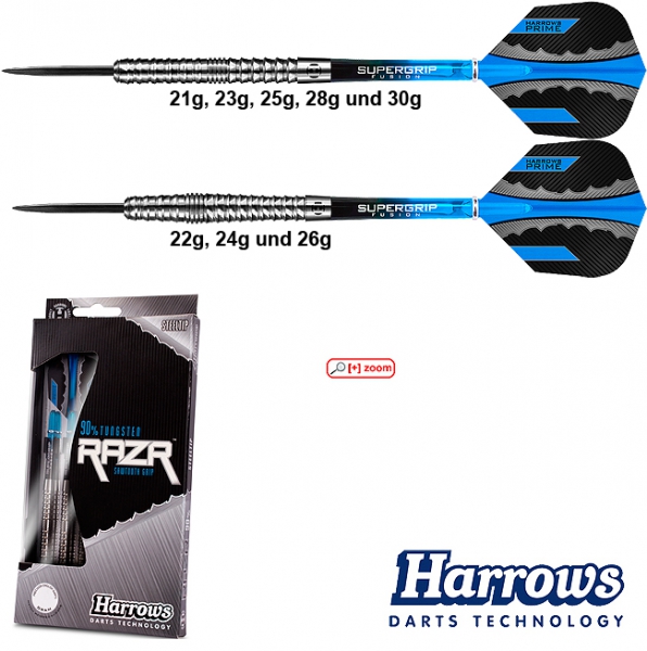 Harrows Razr 90% - Steeldarts