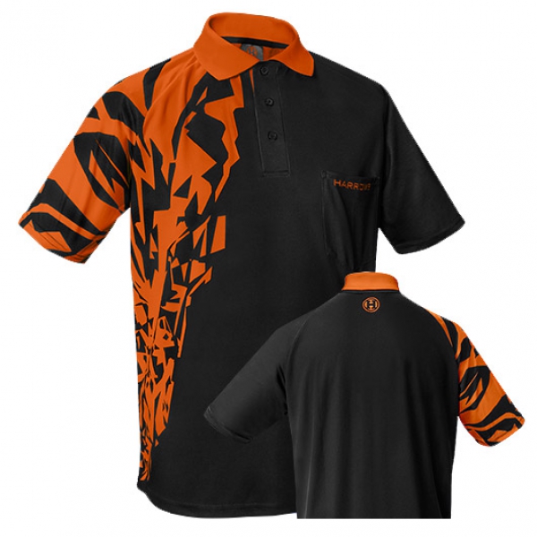 HARROWS Rapide Shirts "schwarz/orange"